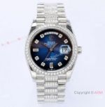 (EWF) Super Clone Swiss 3255 Rolex Day-Date Diamond 36mm Wrist Blue Gradient Center Diamond Strap_th.jpg